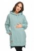 MijaCulture hoodie for pregnant women and breastfeeding Aurelia  Turquoise